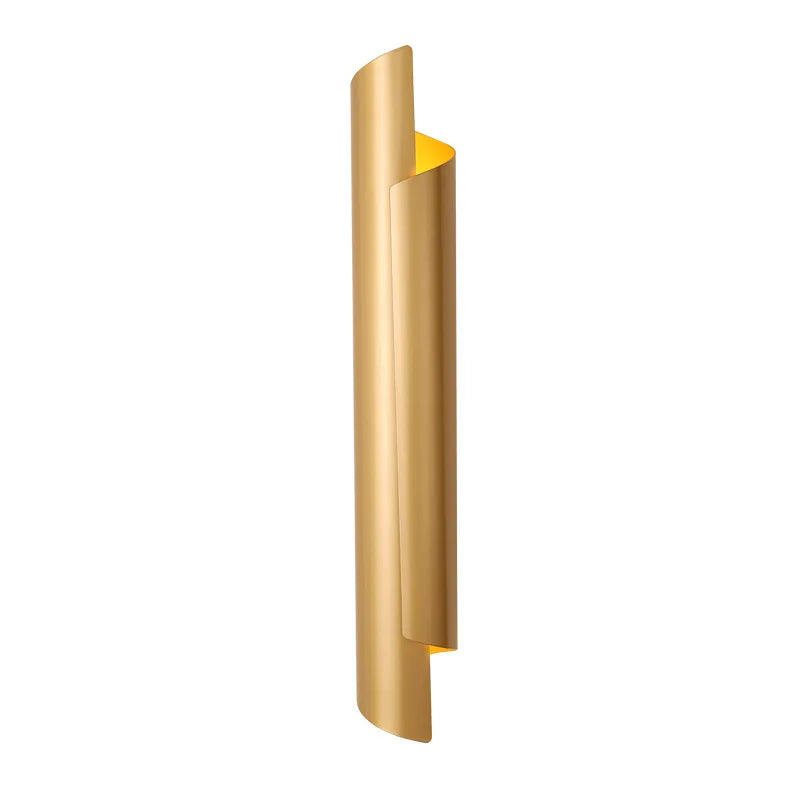 Sophisticated Modern LED Wall Lamp - Radiant Gold Lighting Fixture for Living Rooms, Bedrooms, and Luxurious Entryways