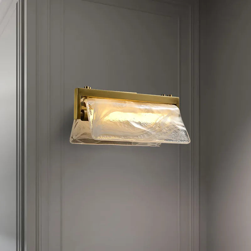 Cloud Mist Post-Modern Design Wall Lamp - Copper Luxury Lighting for Living Rooms, Bedrooms, and TV Background Walls