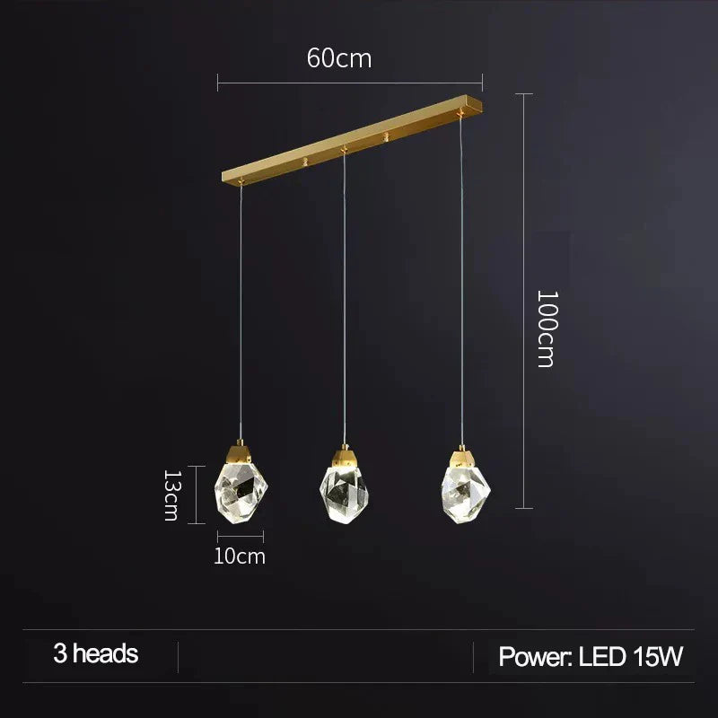 Elegant Light Luxury Crystal Chandelier - Perfect for Staircases, Living Rooms, Duplexes, Villas, and Middle Building Spaces