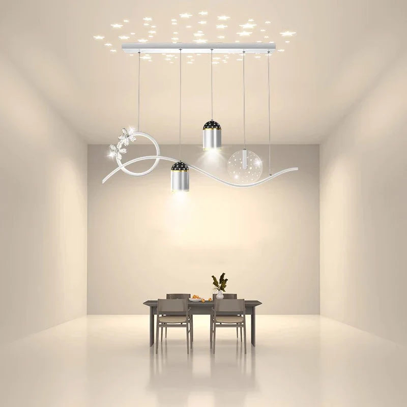 Elegant Crystal Chandelier - Perfect for Home Decor, Restaurants, and Villa Ceilings