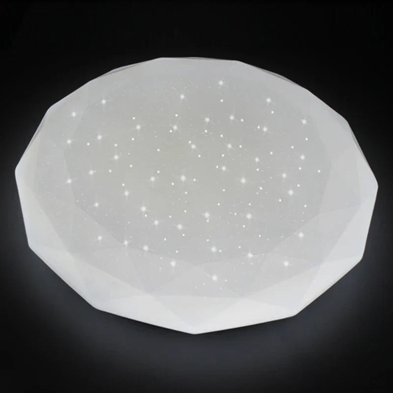 Starry Sky LED Ceiling Lamp - Modern Lighting Fixture for Dining Room, Living Room, and Bedroom - 36W and 24W Options
