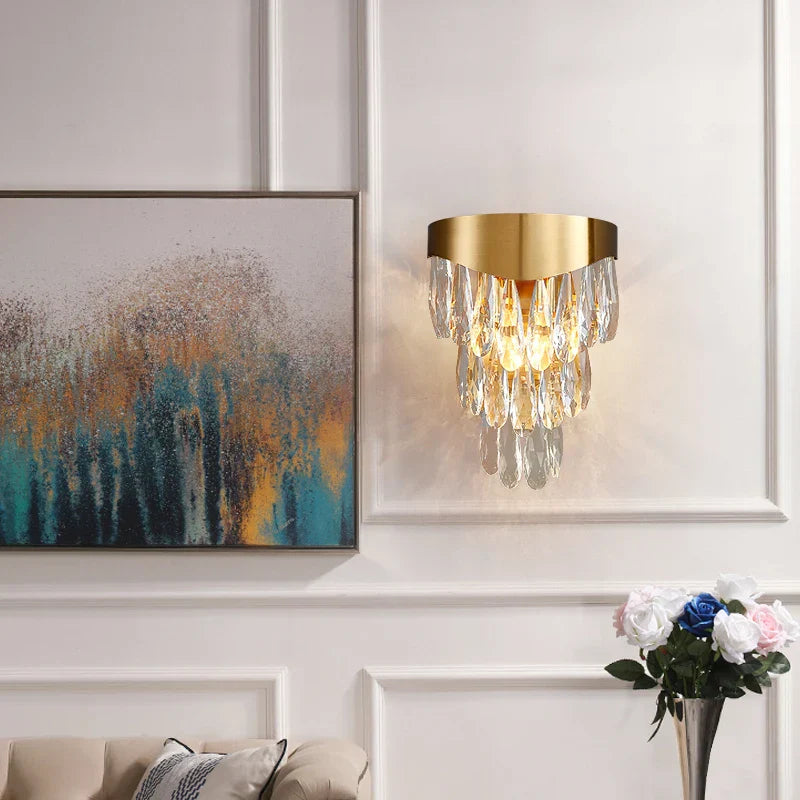 Gianna - Luxury Crystal Wall Lamp for High-Quality Home Decor