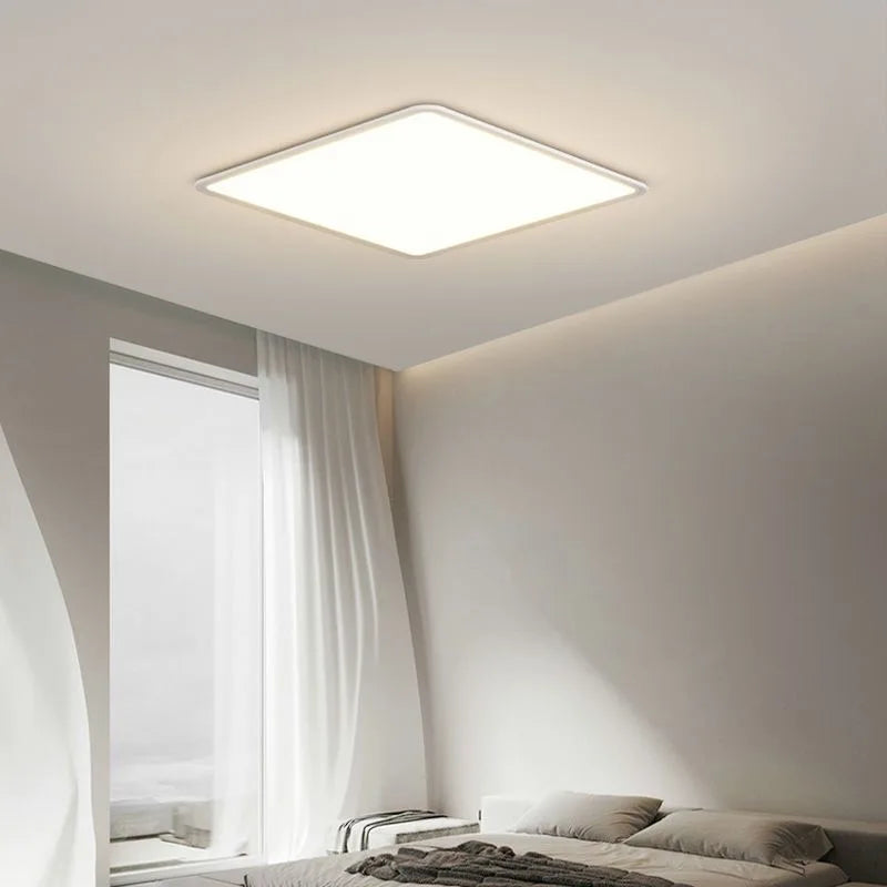 Living Room Ceiling Light - Modern Minimalist Lighting Fixture, Ultra-Thin Nordic Bedroom Light, Indoor Lighting LED Fixture