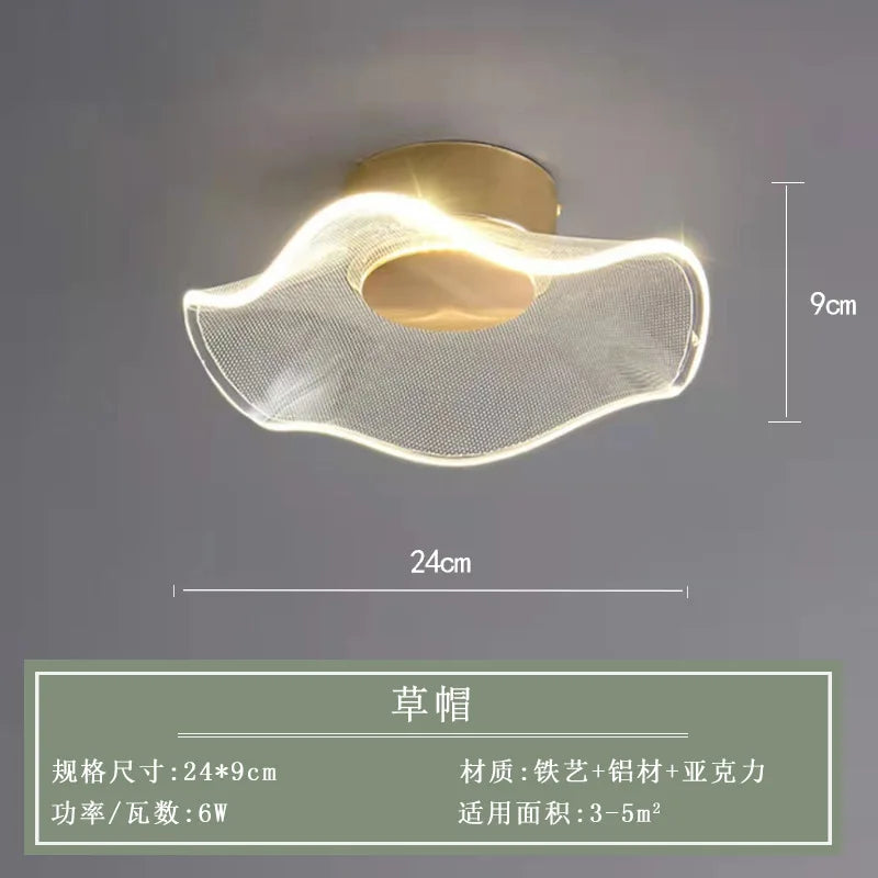 Aisle Light - Corridor LED Ceiling Lamp for Hallway, Balcony, Bay Window, Kitchen, and Bathroom Lighting Fixture