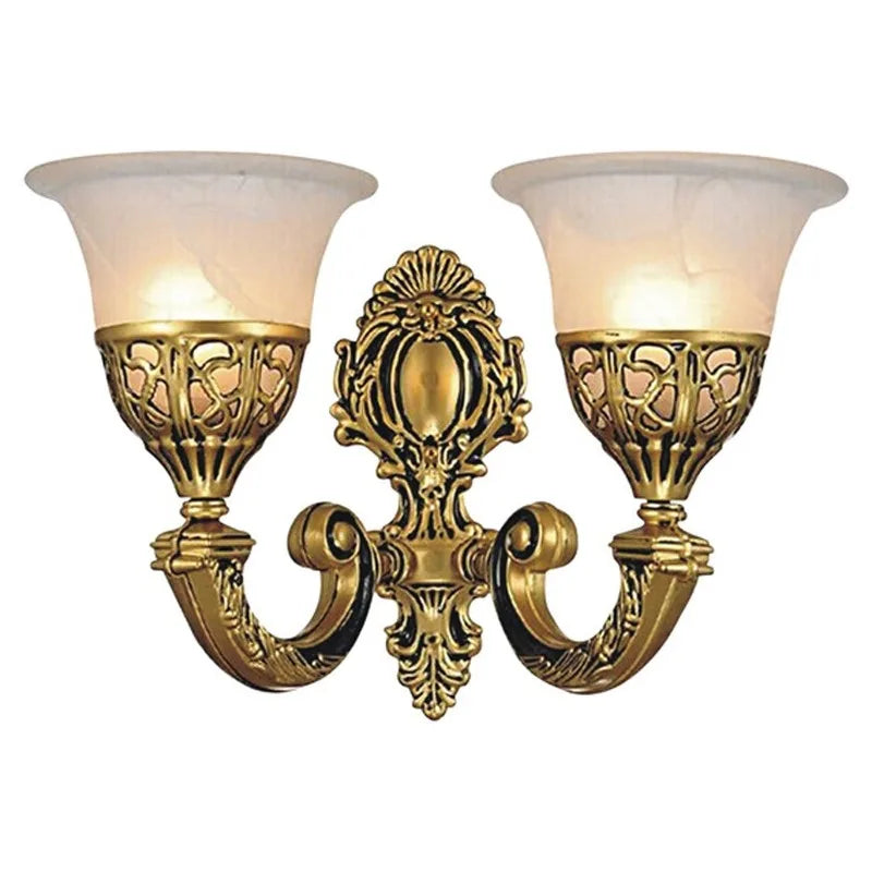 European Retro LED Wall Lamp - Vintage Elegance for Your Living Room and More
