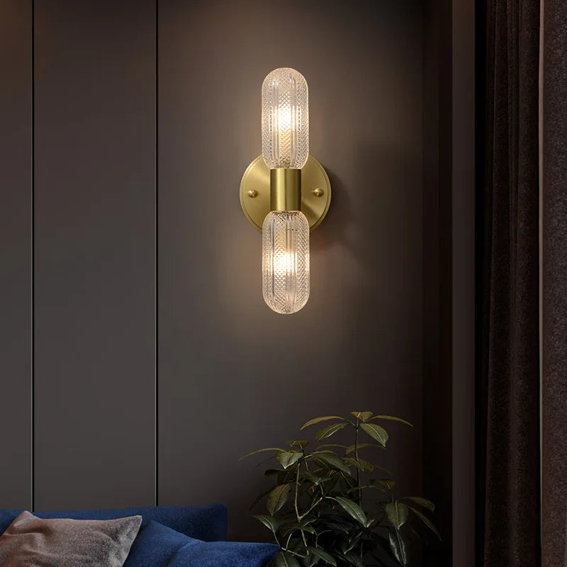 Emily's Full Copper Wall Lamp - Modern Home Decoration with Versatile Lighting