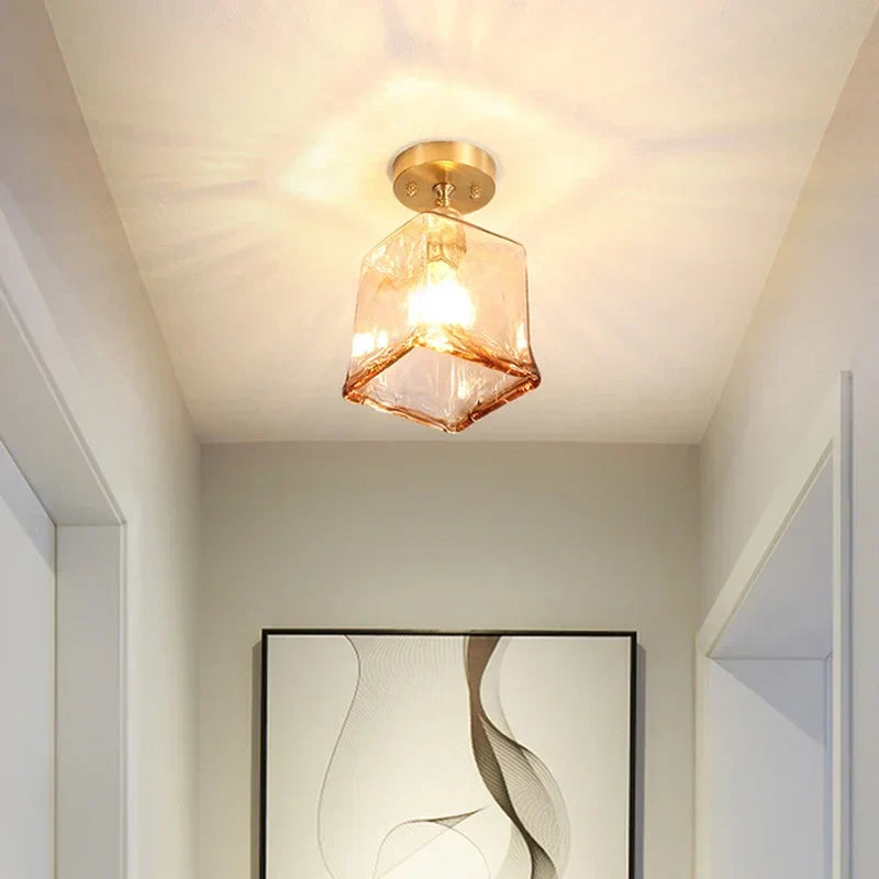 Nordic Creative Cup Ceiling Light for Dining Room Bedroom Hallway Entrance Balcony Kitchen Ceiling Lamp Modern Home Decor