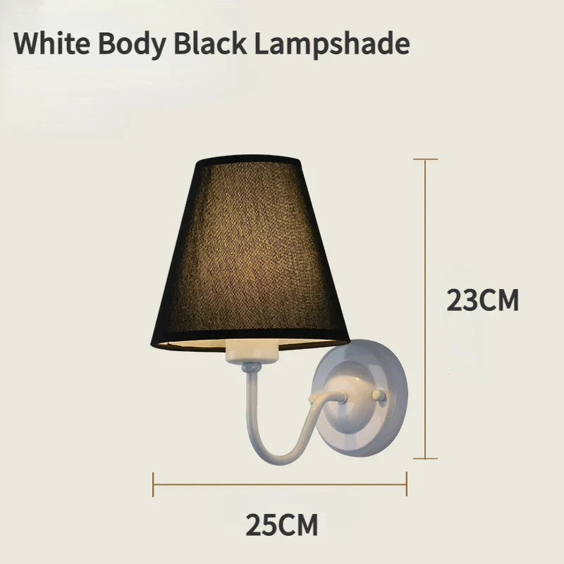 LED Wall Sconces - Contemporary Interior Wall Lamp with Aluminum Shell, Ideal for Indoor Bedroom and Hotel Lighting