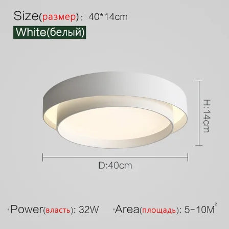 Nordic Bedroom Lamp - Minimalist Modern Ceiling Lamp for Designer Living Room, Kitchen, Study Lighting, and Home Decor