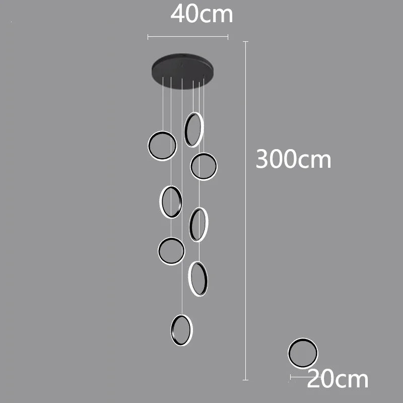 Nordic Home Decoration Chandelier - Versatile Lighting for Living and Dining Spaces