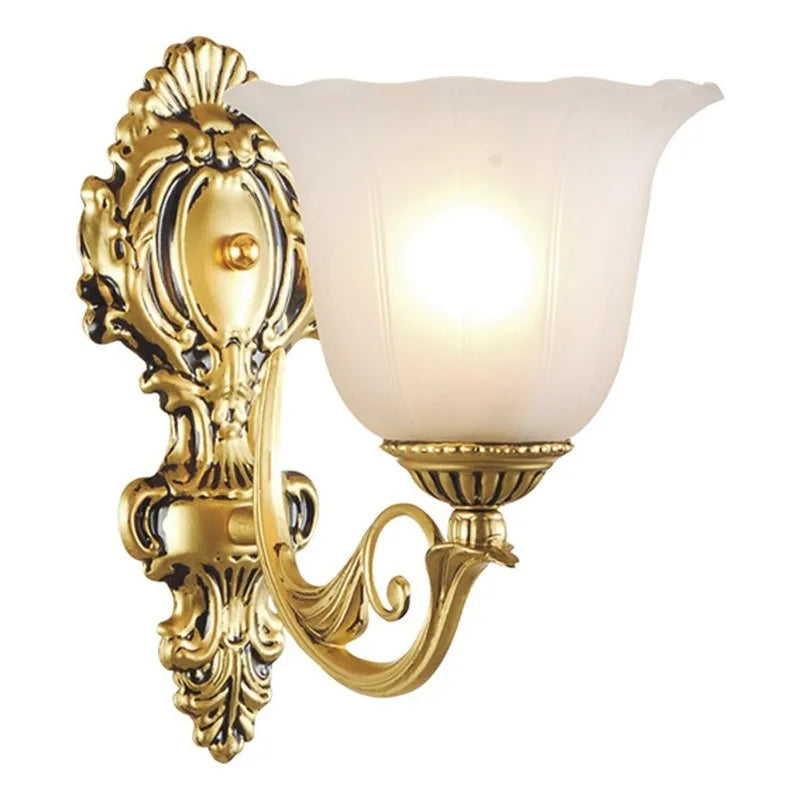 European Retro LED Wall Lamp - Vintage Elegance for Your Living Room and More