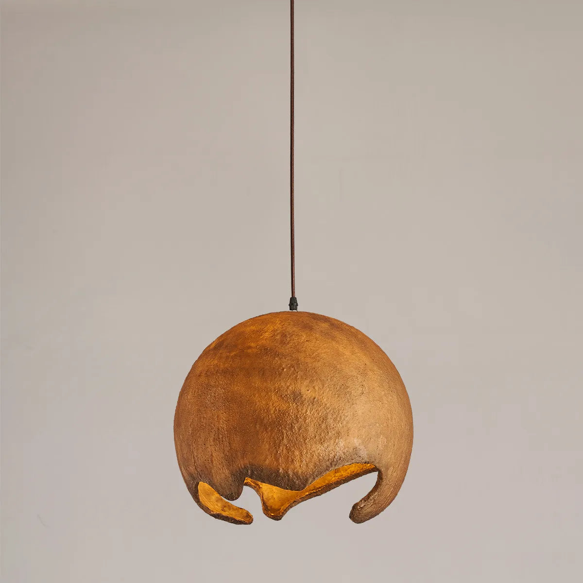 Nordic Wabi Sabi E27 LED Pendant Lights - Japan Restaurant Resin Hanging Lamp for Dining Room, Bar, and Unique Suspended Light Fixtures