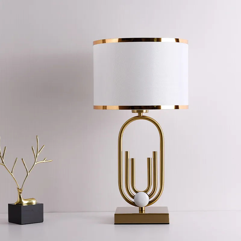 Nordic Luxury Table Lamp - Modern and Romantic Bedside Decoration for Bedroom and Living Room