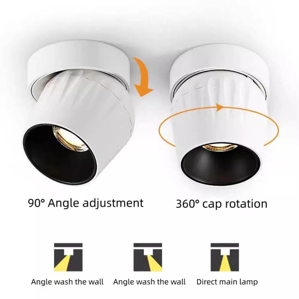 Dimmable LED Downlight - Versatile Indoor Lighting for Kitchen, Living Room, Bathroom