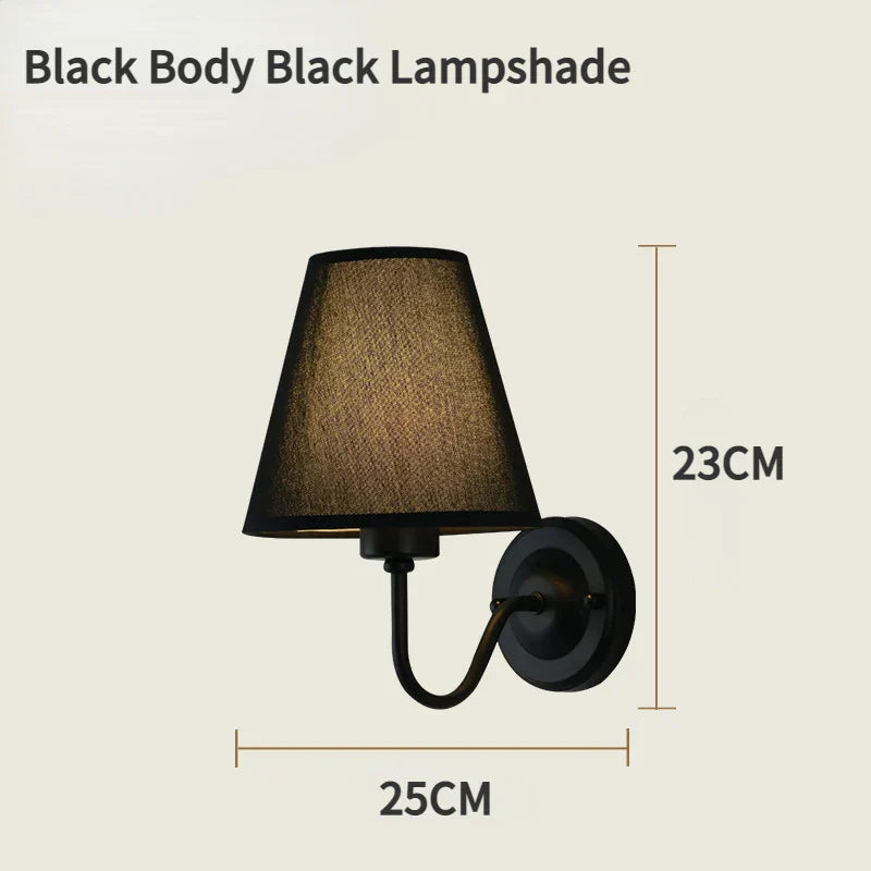 LED Wall Sconces - Contemporary Interior Wall Lamp with Aluminum Shell, Ideal for Indoor Bedroom and Hotel Lighting