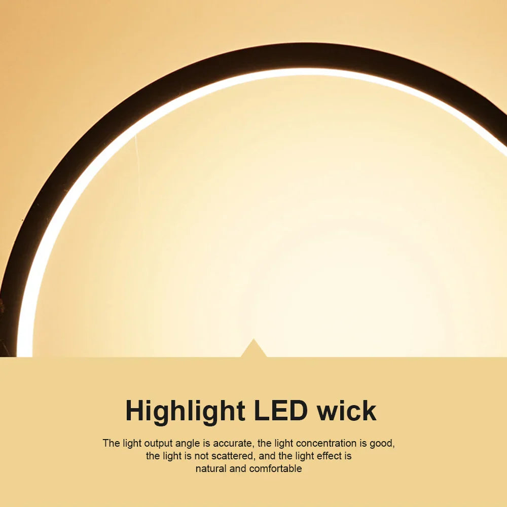 LED Touch Dimmable Table Lamp - USB Desk Light for Decoration, Reading, and Study