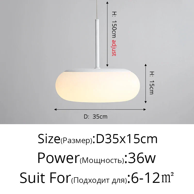Clouds Ceiling Light - Perfect for Dining Room, Children's Bedroom, Hall - White LED Chandelier - Creative Decorative Lighting Fixture for Daily Illumination