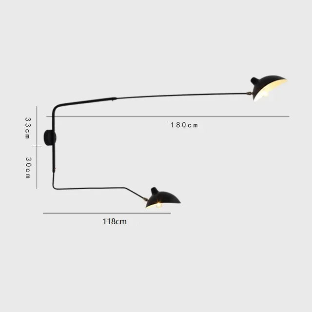 Nordic Modern Minimalist Wall Light for Versatile Lighting and Stylish Decoration