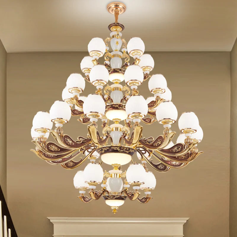European Style Large Chandelier - Elegance for Living Rooms, Hotels, Villas, and Grand Hallways