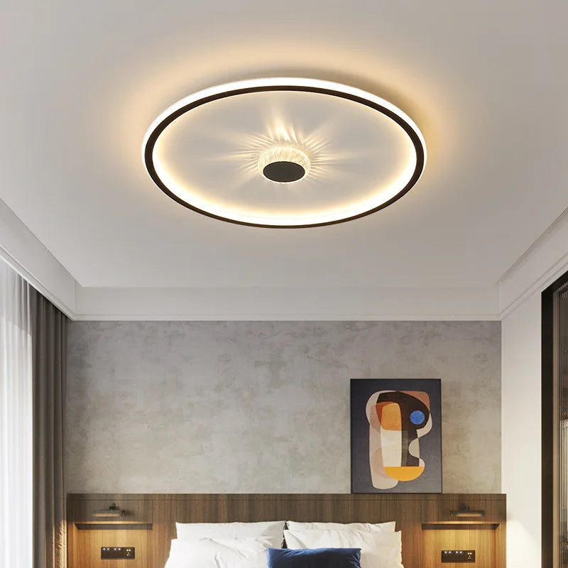 Modern LED Ceiling Lamp - Ideal for Living, Dining Room, Children's Bedroom, Aisle, and Kitchen - Stylish Ceiling Light for Indoor Home Decor - Lighting Fixture