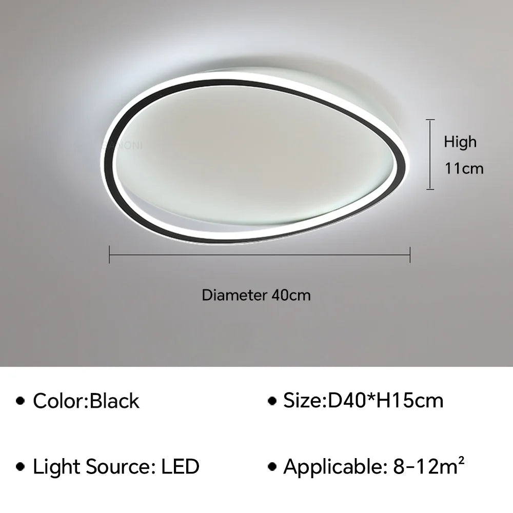 Modern LED Ceiling Chandelier Lamp - Ideal for Living, Dining Room, Bedroom, Children's Room, Study Hall - Elegant Home Decor Lighting Fixture Lustre