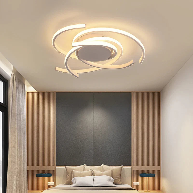 New LED Chandelier - Ideal for Living Room and Bedroom - Modern LED Ceiling Chandelier Lamp - Elegant Lighting Fixture for Home Decor
