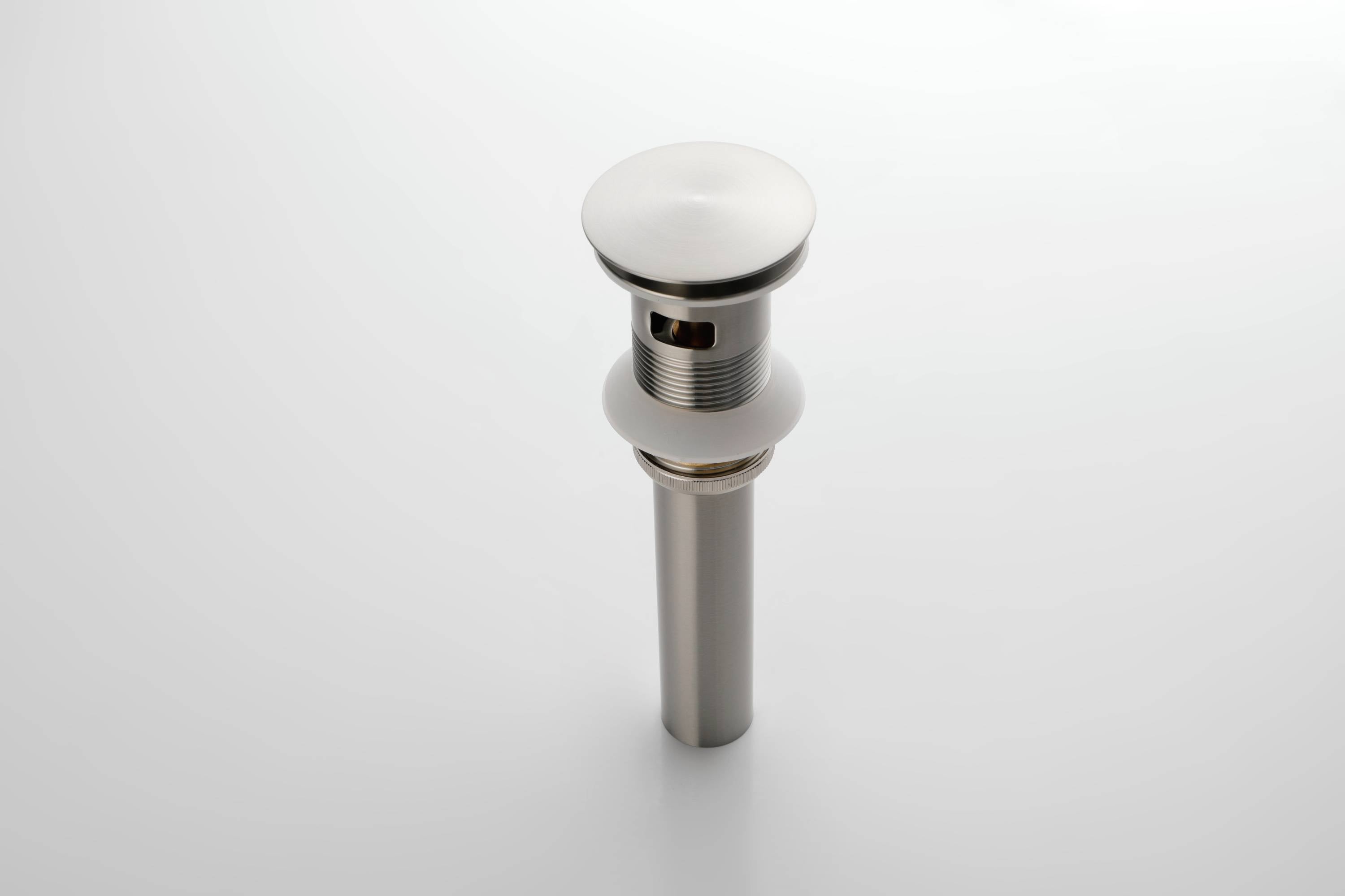 Brushed Gold or matte black or brushed nickel Bathroom Sink Faucet single handle with pop up overflow brass drain