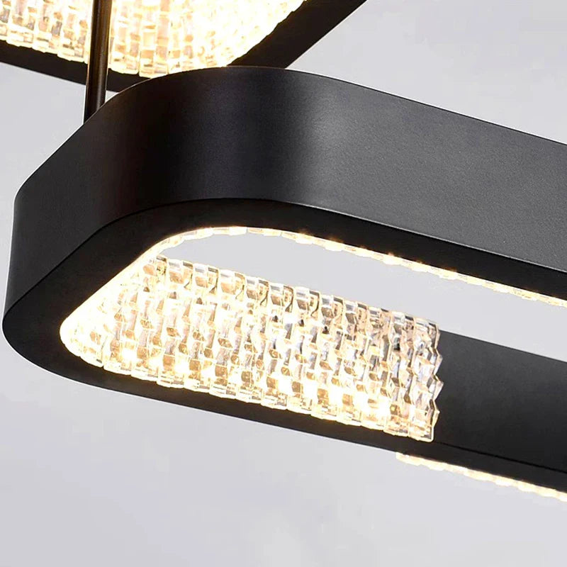 LED Chandeliers for Modern Dining Rooms - Stylish Indoor Lighting with Ceiling Lamp