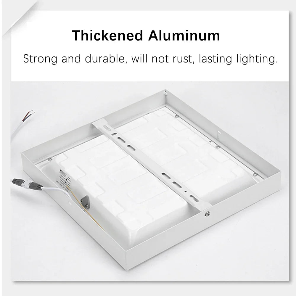 20W LED Flat Panel Light - Square Ceiling Lamp 300x300mm - Cold White Indoor Lighting AC175-265V