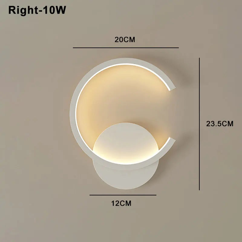 Modern LED Wall Lights - Indoor Lighting for Living Room, Bedroom, Bedside, and Home Decor Wall Sconces Lamp
