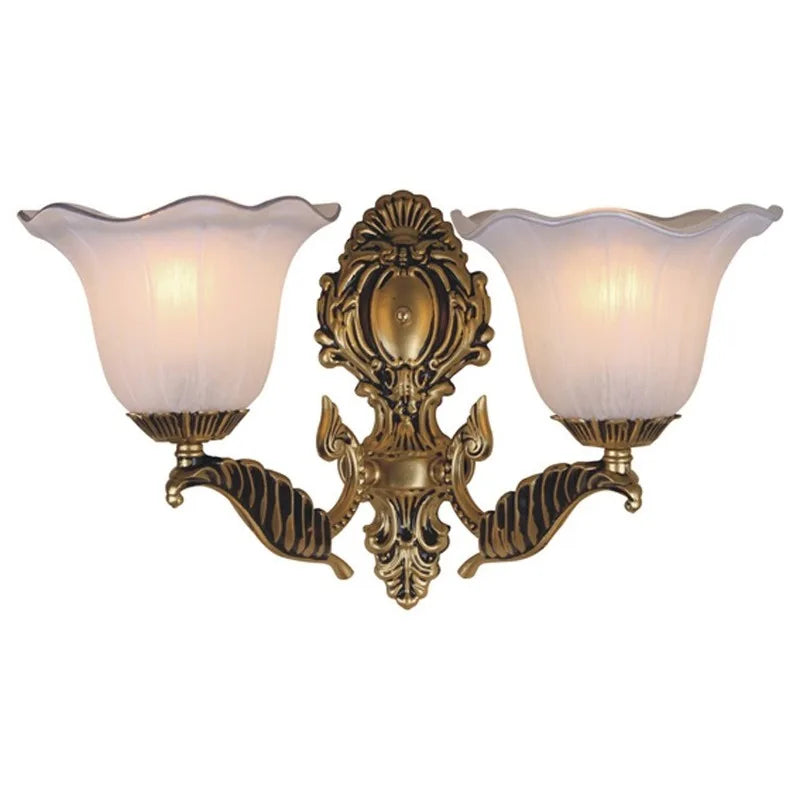 European Retro LED Wall Lamp - Vintage Elegance for Your Living Room and More