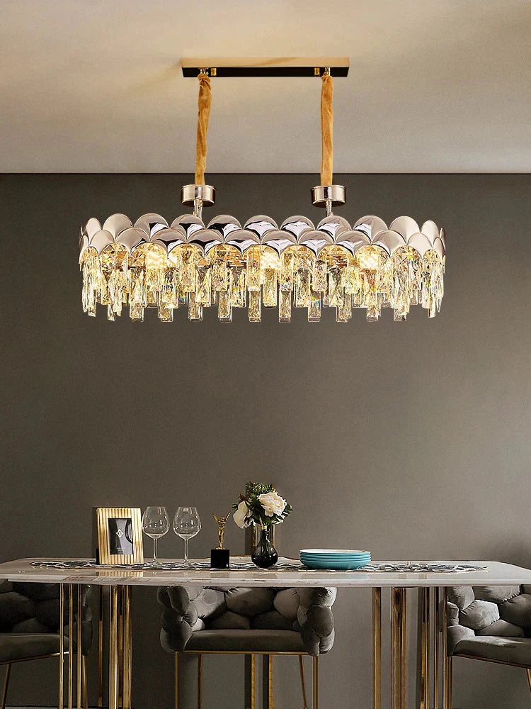 New Design Modern Luxury Golden Chandelier - Opulent Illumination for Bedrooms, Halls, and Dining Spaces
