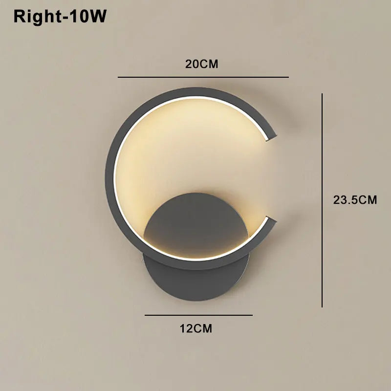 Modern LED Wall Lights - Indoor Lighting for Living Room, Bedroom, Bedside, and Home Decor Wall Sconces Lamp