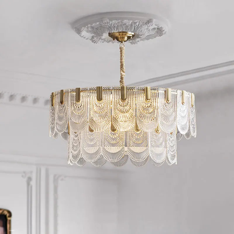 French Luxury Chandelier - Postmodern Designer Elegance for Living Rooms, Master Bedrooms, and Dining Spaces