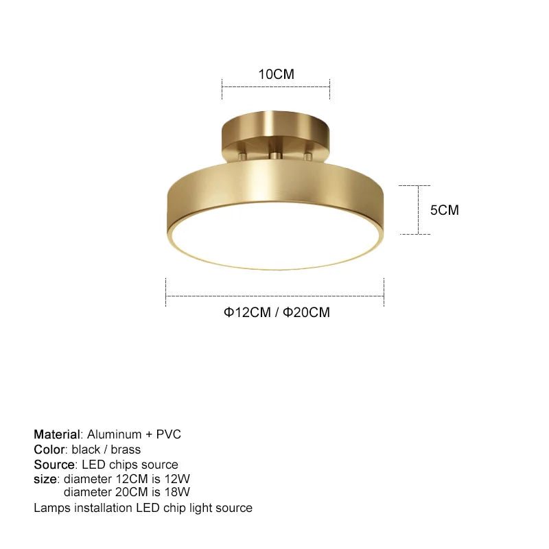 Stylish Modern LED Ceiling Chandelier Lights - Ideal for Bedroom Decor, Living Rooms, Kitchens, and More, with Adjustable Brass Lamp Angle for Stairs and Aisle Illumination