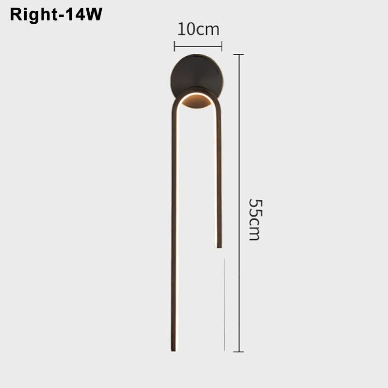 Modern LED Wall Lights - Indoor Lighting for Living Room, Bedroom, Bedside, and Home Decor Wall Sconces Lamp