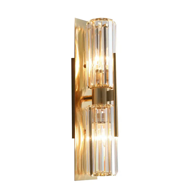 Aurora - Living Room Light Luxury Wall Light Crystal TV Background Wall Light Modern Minimalist Decorative LED Wall Lamps