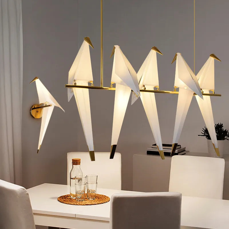 Modern Bird Cage Chandelier - Stylish Interior Decor Lighting Fixture for Living Room, Restaurant, and Bedroom