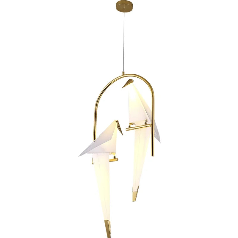 Modern Bird Cage Chandelier - Stylish Interior Decor Lighting Fixture for Living Room, Restaurant, and Bedroom