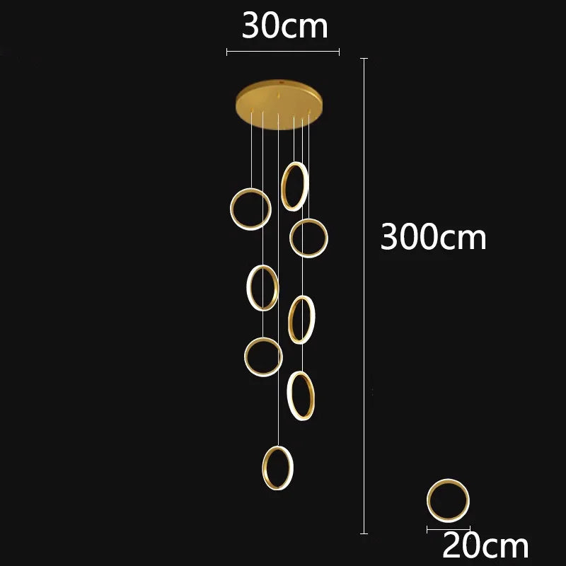 Nordic Home Decoration Chandelier - Versatile Lighting for Living and Dining Spaces