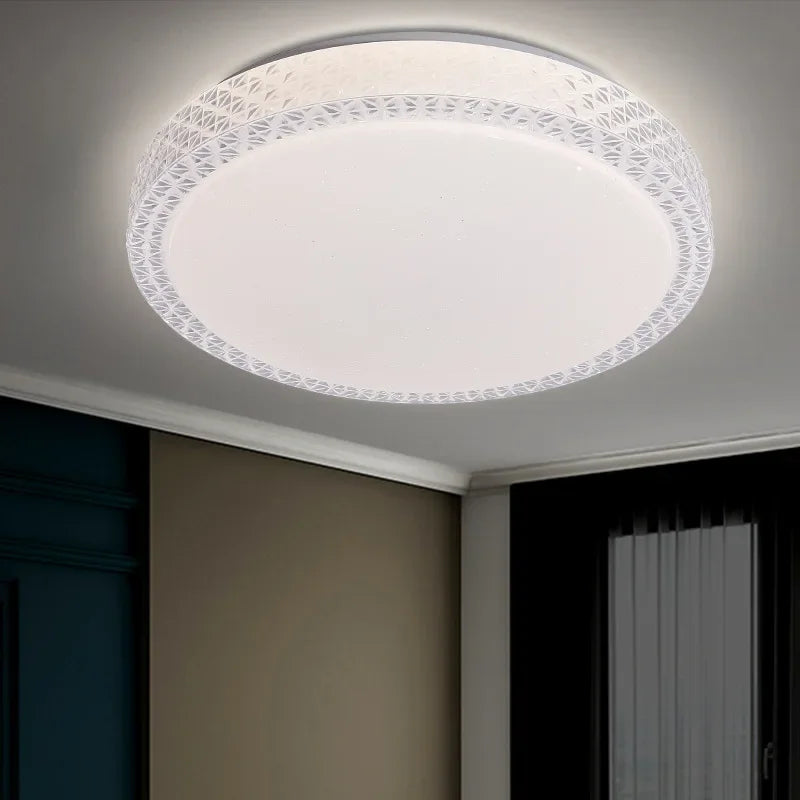 Modern Dimmable LED Ceiling Lamp - Available in 12W, 18W, 24W, and 48W - Ideal for Living Rooms, Bedrooms, Kitchens, and Indoor Lighting