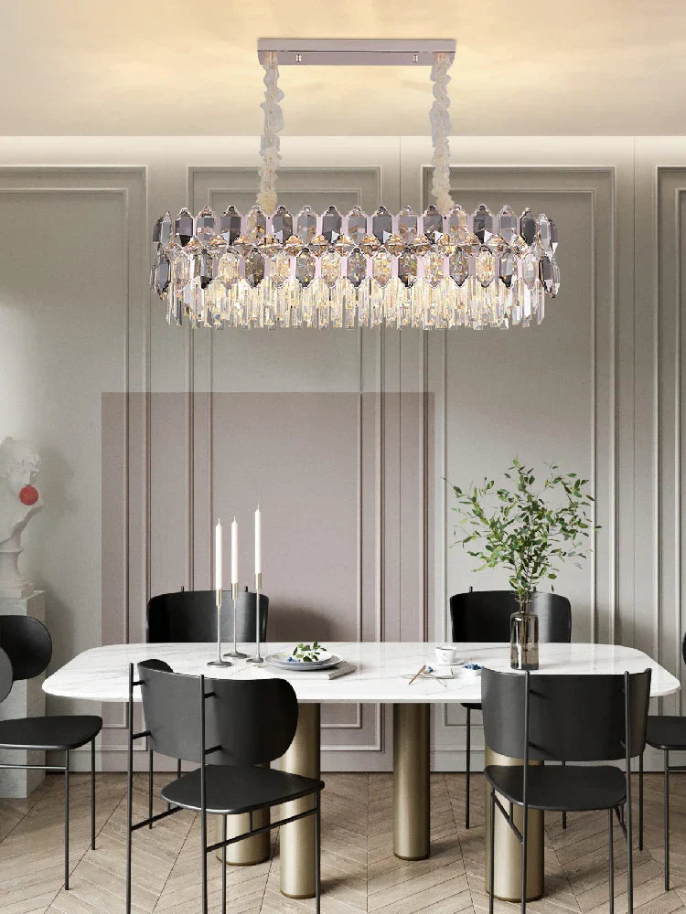Elegant Crystal Chandelier with a Touch of Light Luxury - Post-Modern Golden Beauty for Living Rooms, Dining Rooms, and Bedrooms