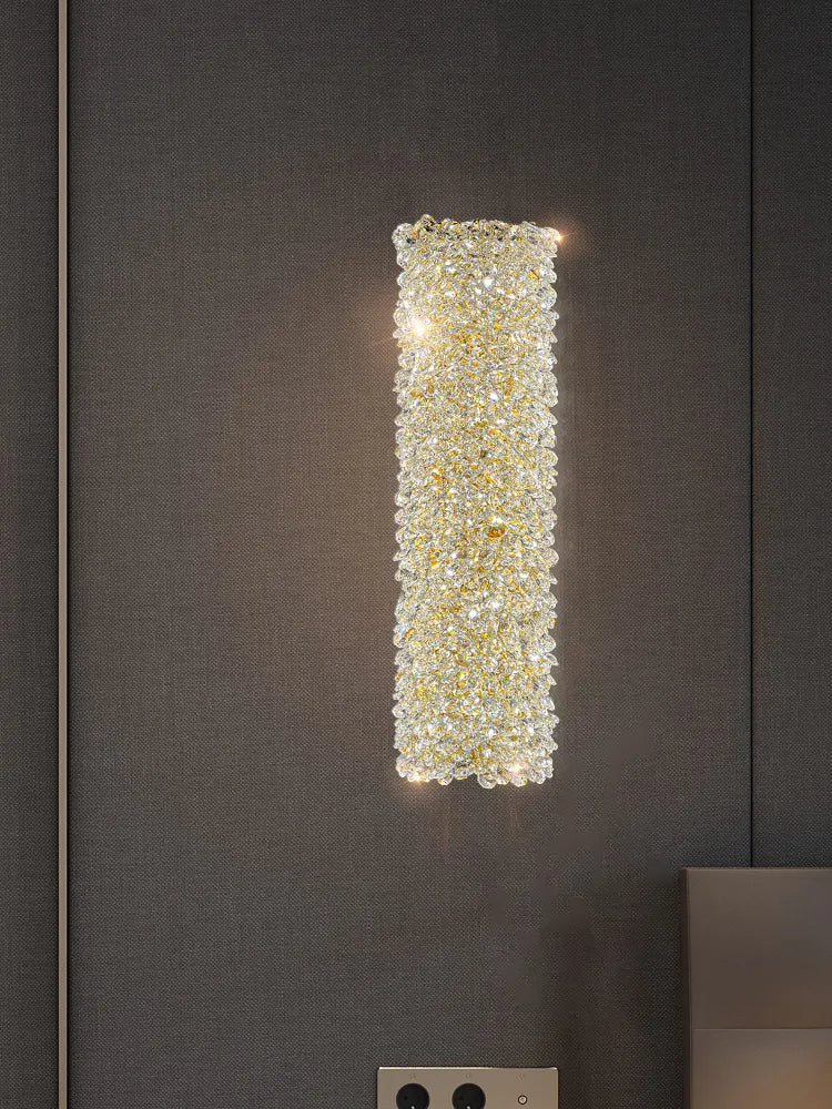 Zoya Modern  Crystal Wall Lamp - Elegant Lighting for Your Living Space
