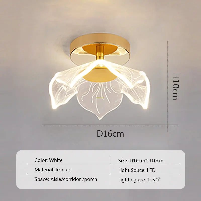 LED Ceiling Light Acrylic led ceiling Lamp Living Room Bedroom Creative Lamp Minimalist Balcony Cloakroom Lighting Fixture