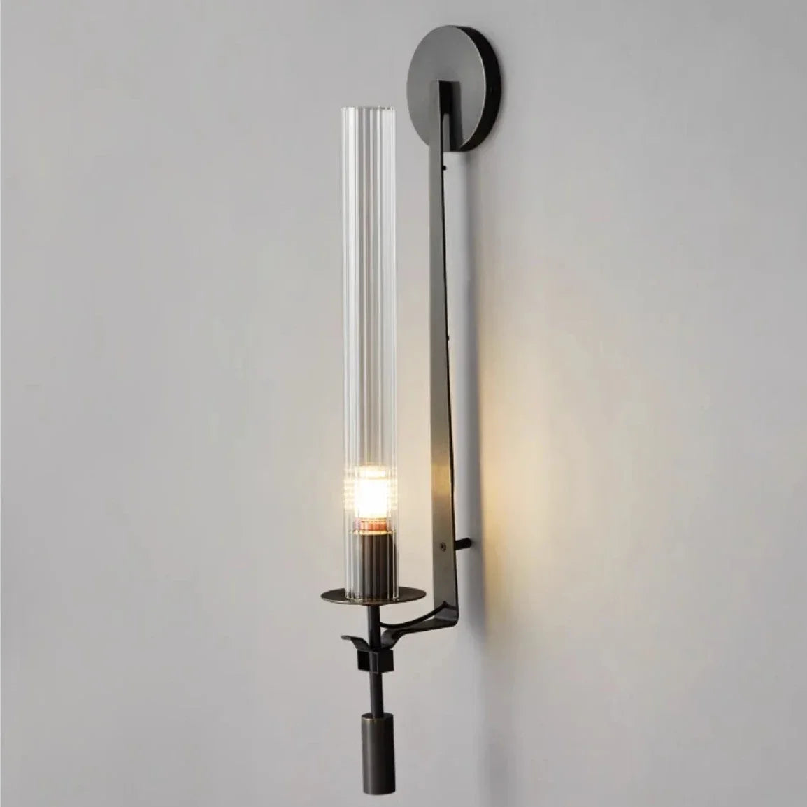 Contemporary LED Wall Lamps - Stylish Brass Wall Sconce Fixtures for Creative Aisle, Bedroom, and Living Room Decoration, Perfect for Background Decor and Lighting