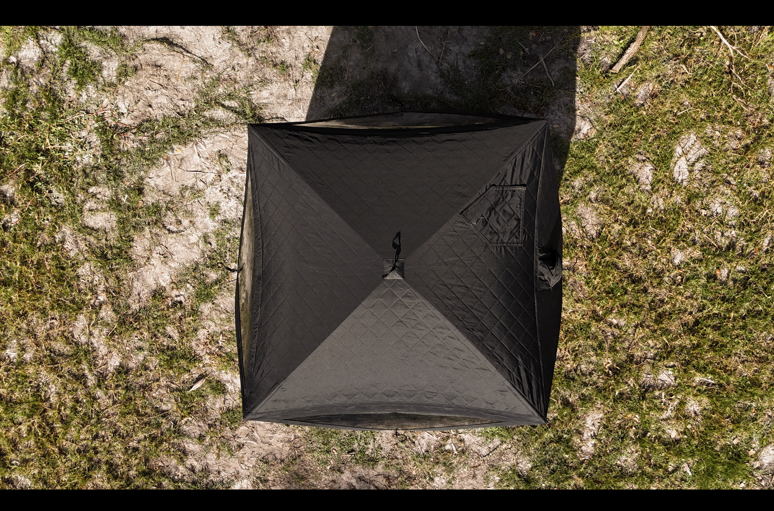 North Shore Sauna Mini Cube | 2-Person Portable Wood-Fired Sauna Tent | 200°F+ in 15 Minutes | Compact 5'×5' Design | Backyard, Camping & Backcountry Use