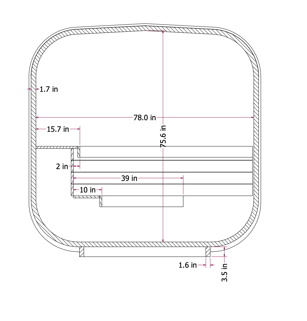 Mande Spa MW12 ThermoWood Outdoor Sauna