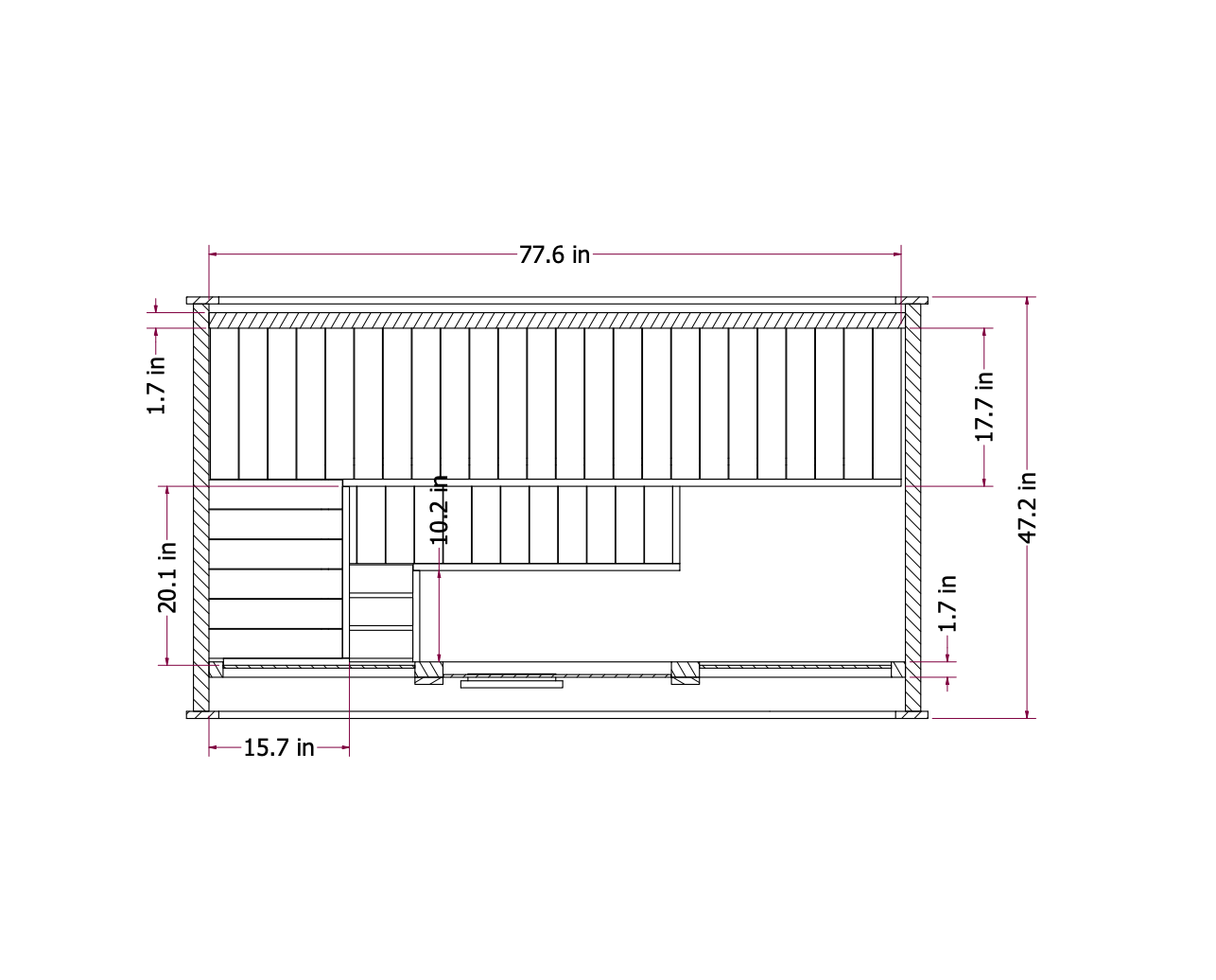 Mande Spa MW12 ThermoWood Outdoor Sauna