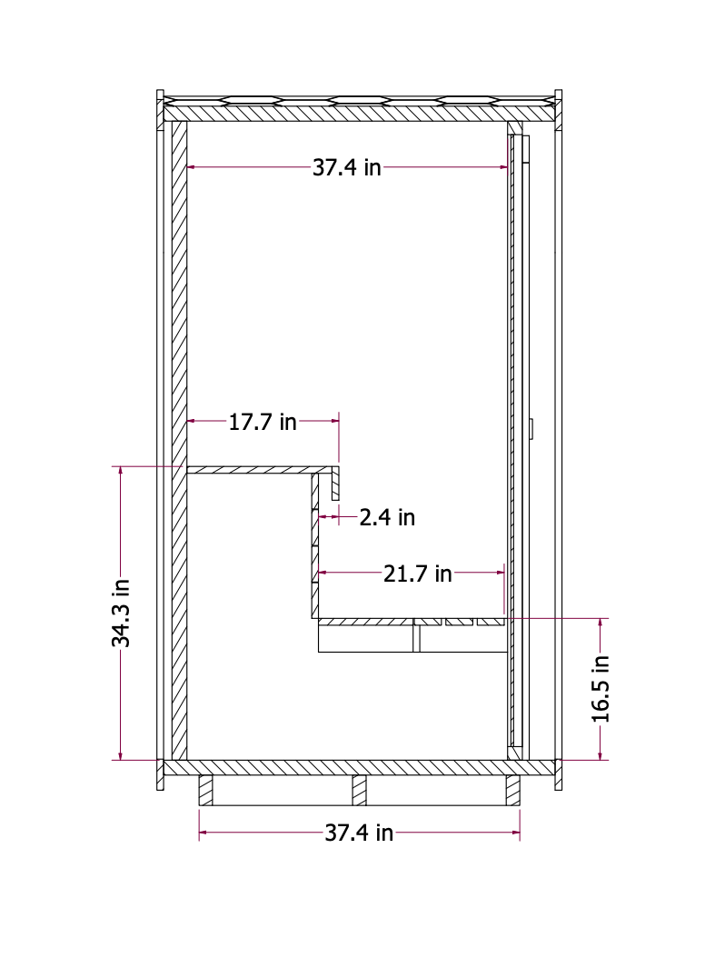 Mande Spa MW12 ThermoWood Outdoor Sauna