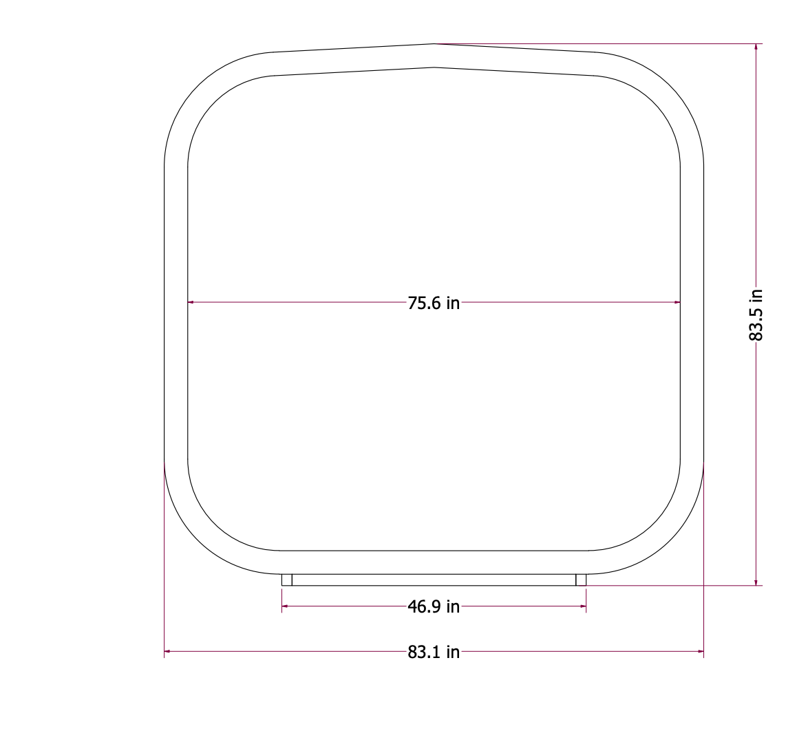 Mande Spa MW16 ThermoWood Outdoor Sauna